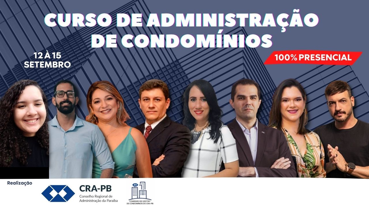 You are currently viewing CRA-PB lança o primeiro Curso de Administração de Condomínios
