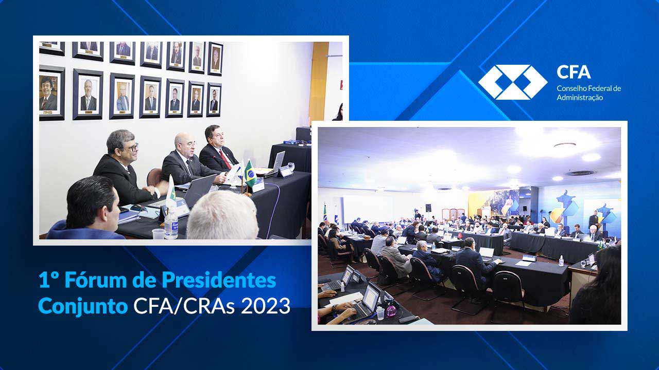 You are currently viewing Presidente do CRA-PB, participa do 1º Fórum de Presidentes conjunto do Sistema CFA/CRAs