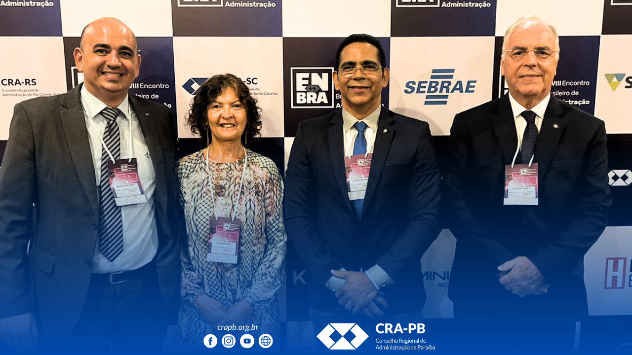Você está visualizando atualmente CRA-PB marca presença em 4º Fórum de Presidentes e no XXVIII Encontro Brasileiro de Administração em Belo Horizonte/MG