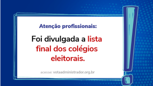 Leia mais sobre o artigo Divulgado o Colégio Eleitoral do CRA-PB em 2024