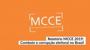 MCCE divulga relatório de atividades desenvolvidas em 2019