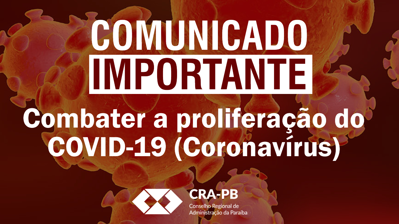 You are currently viewing Covid-19: CRA-PB substitui temporariamente atendimento presencial por on line
