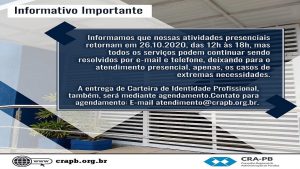 Read more about the article Informativo Importante