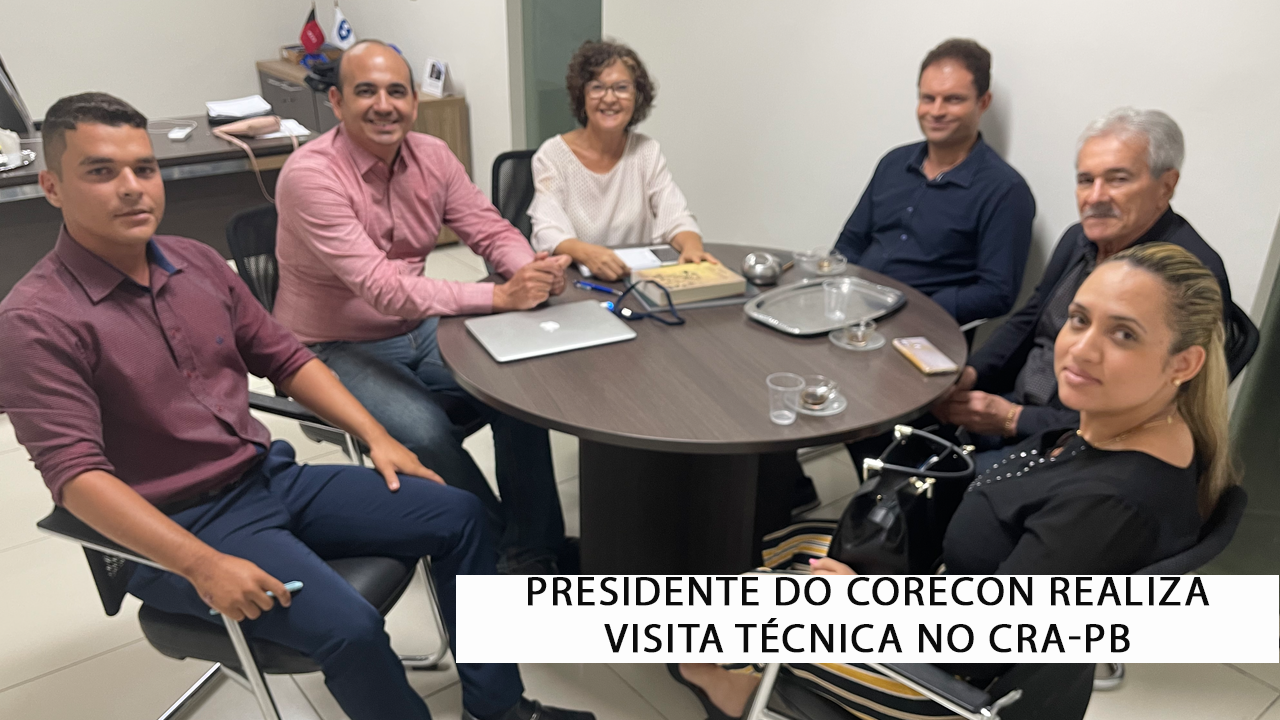 Leia mais sobre o artigo O Presidente do CORECON, realiza visita técnica no CRA-PB