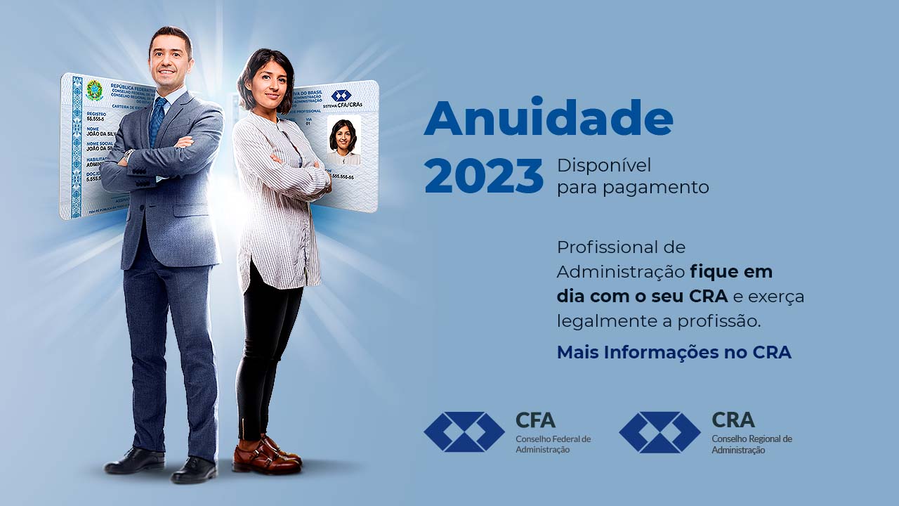 Read more about the article A anuidade 2023 já se encontra disponível para pagamento