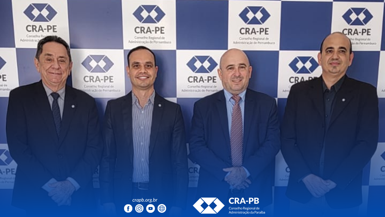 Leia mais sobre o artigo Presidente do CRA-PB realiza visita técnica ao CRA-PE, ao lado do CRA-CE e CFA