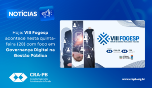 Leia mais sobre o artigo Hoje: VIII Fogesp acontece nesta quinta-feira (28) com foco em Governança Digital na Gestão Pública