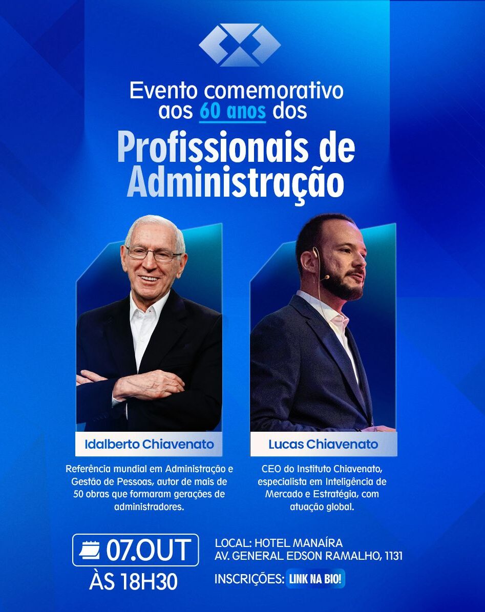 No momento, você está visualizando CRA-PB anuncia evento comemorativo aos 60 anos da Administração no Brasil com foco em Empreendedorismo no RH